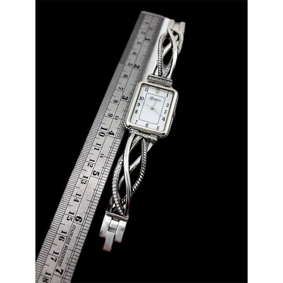 Brighton - Hero Collections - Brighton Neptune Brighton Neptune’s Rings Swirl Bracelet Watch With Clear Swarovski® Crystals